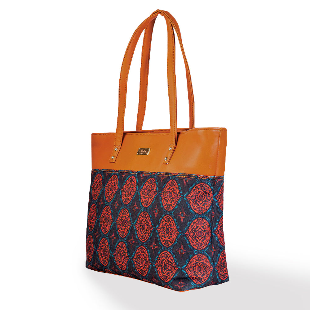 Regal Damask Red Office Bag