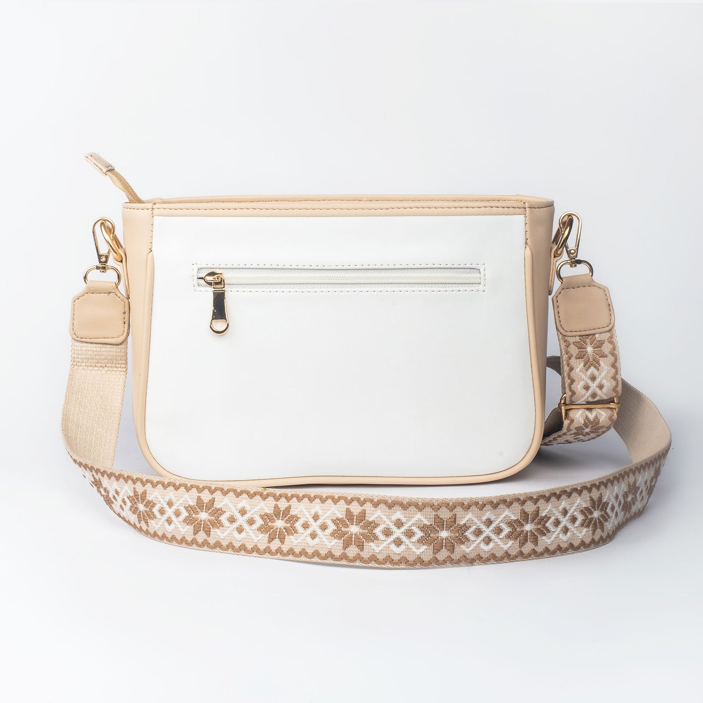 Ivory Lustre Sling bag