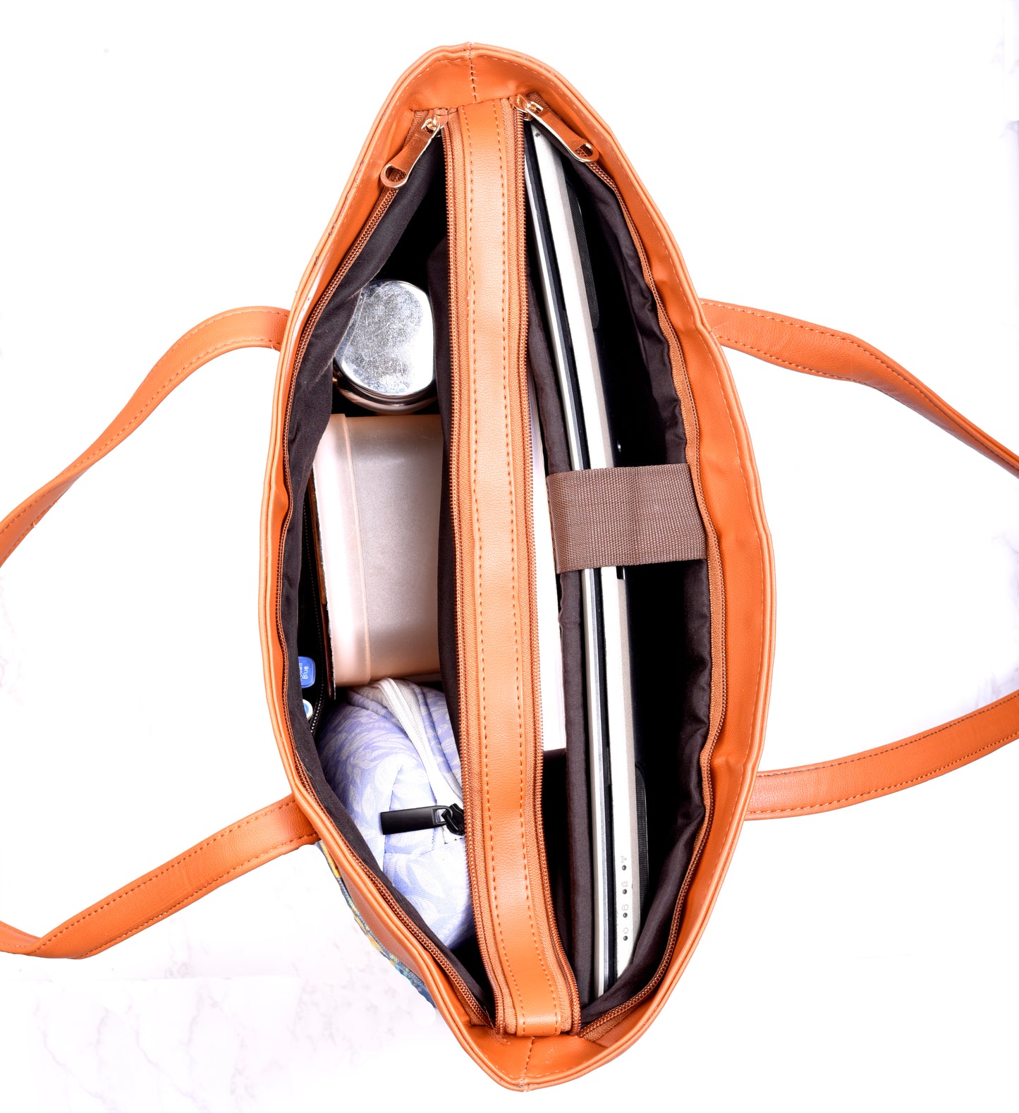 Summer Florescence Maroon Office Bag