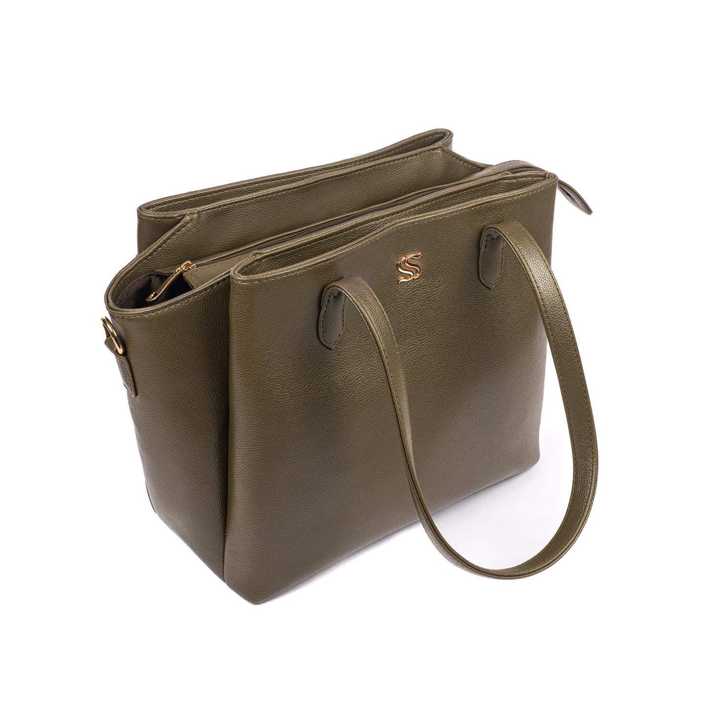 Olive Opulence Cresta Tote bag for 16" laptop