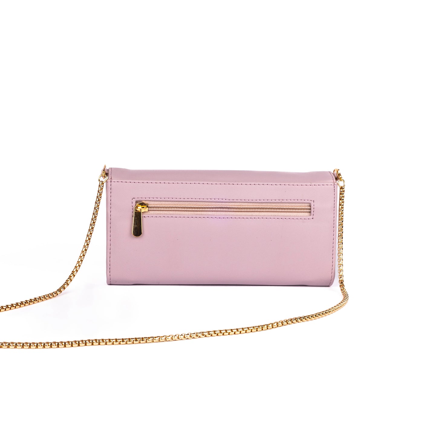 Soft Lilac Clutch Wallet cum Sling