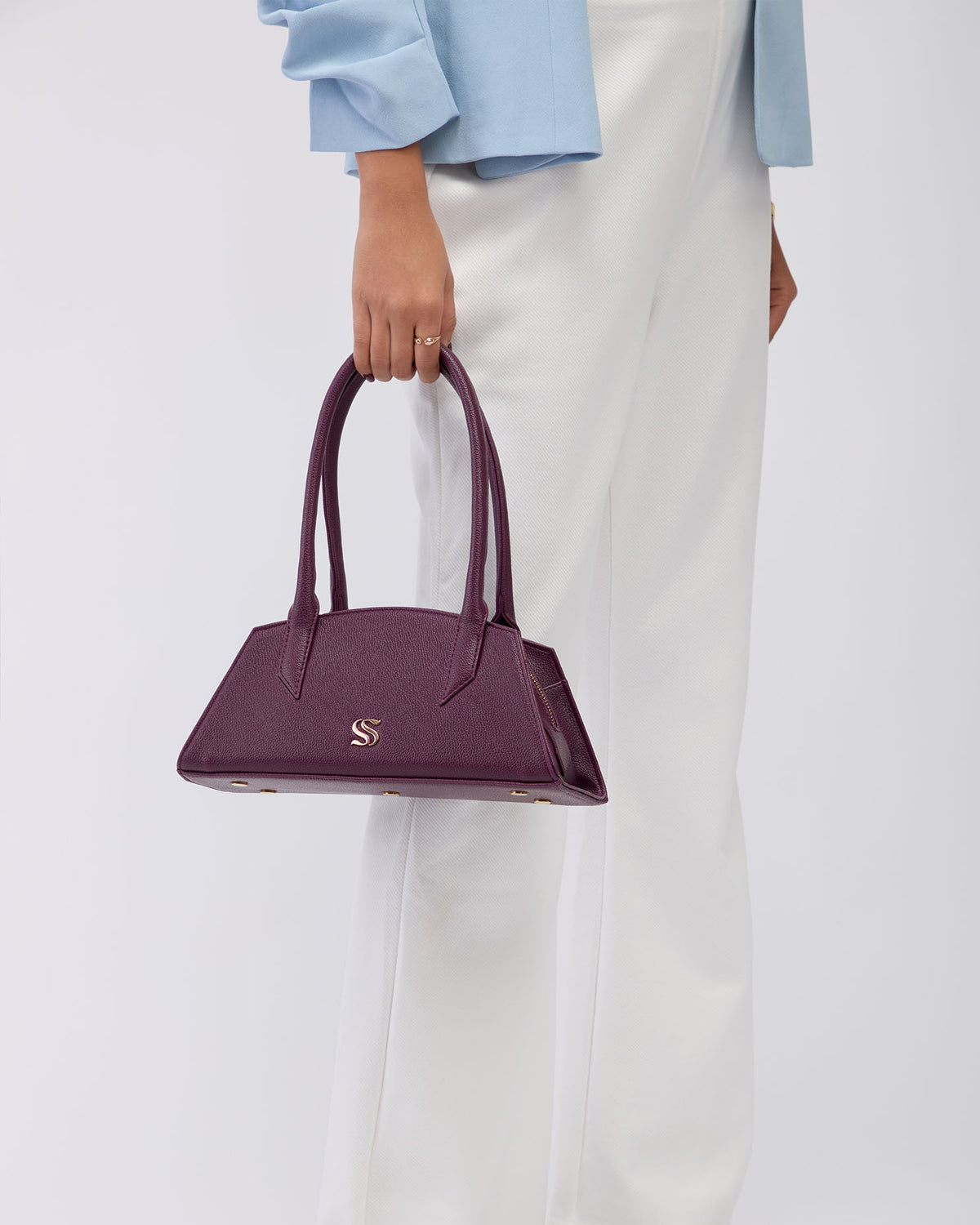 Burgundy Belle Estelle Shoulder bag