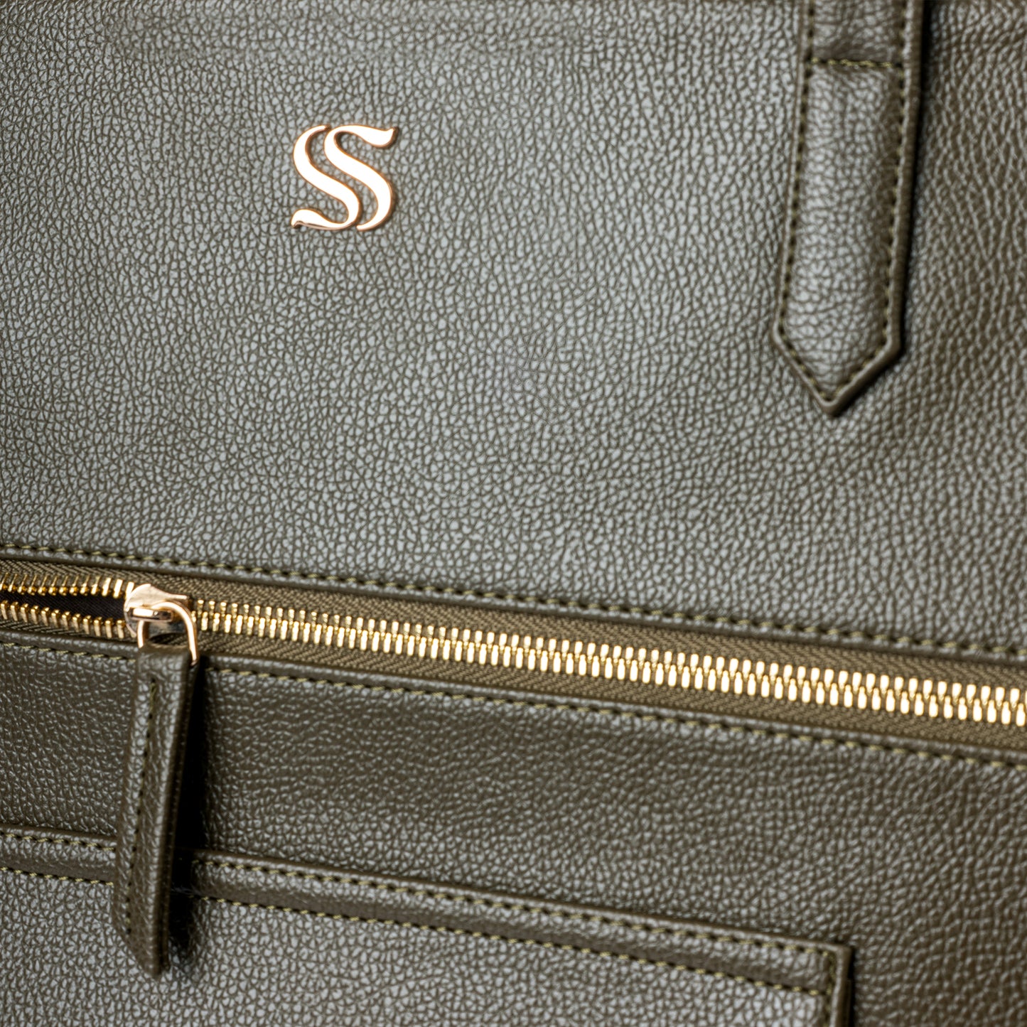 Olive Opulence Aurea Tote bag for 16" laptop