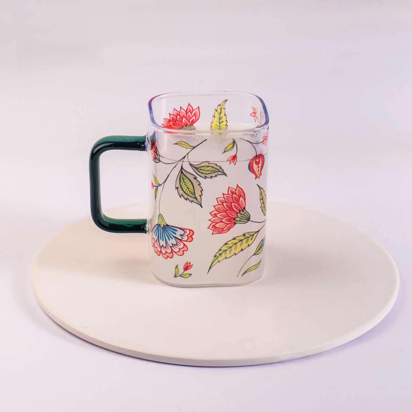 Enchanted Garden Square Coffee/Tea mugs - Set of 2 and 4