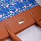 Summer Florescence Blue Office Bag