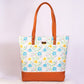 Vintage Blooms White Tote Bag