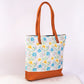 Vintage Blooms White Tote Bag