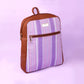 Lilac Leaves Compact Backpack