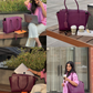 Burgundy Belle Valeria Tote bag for 14" laptop