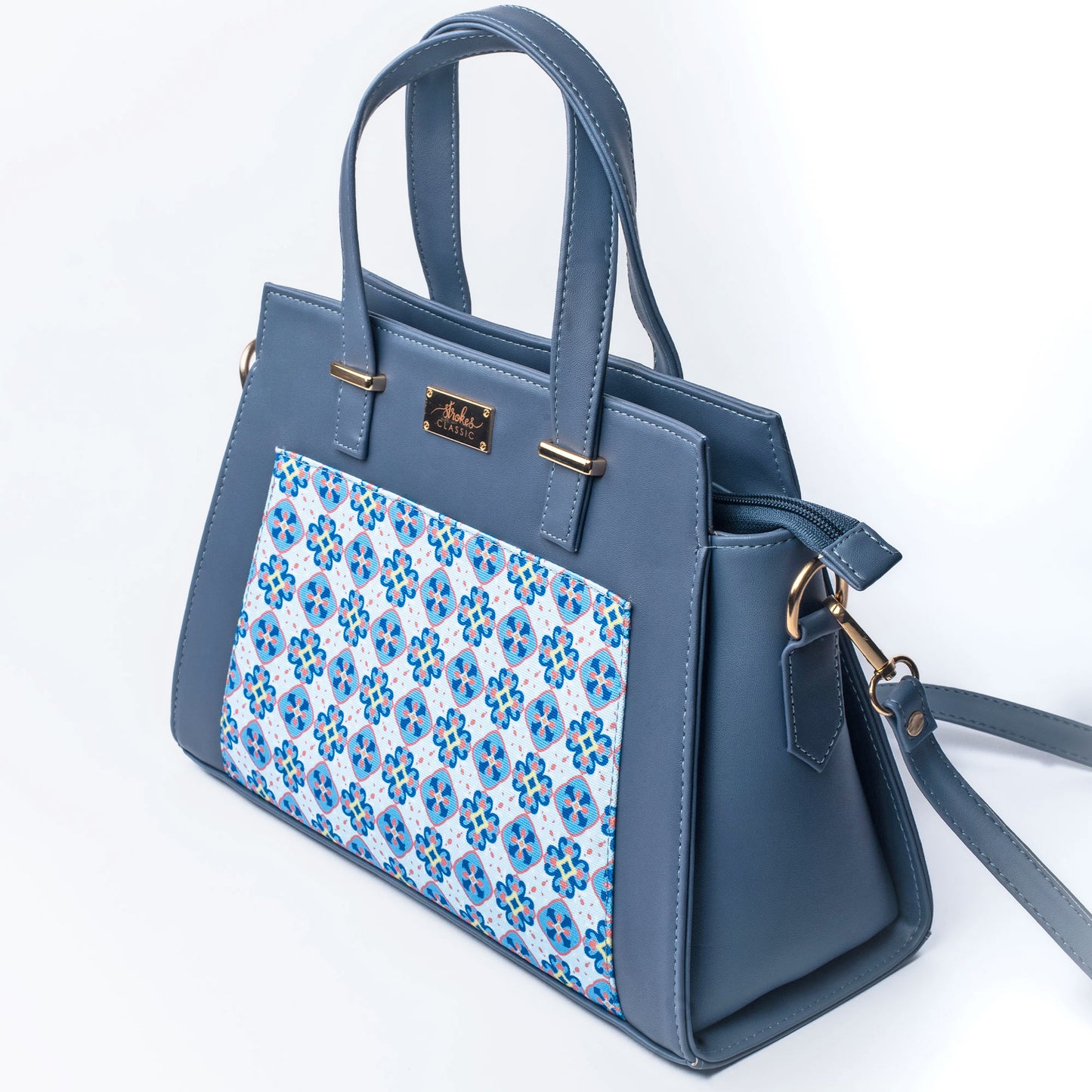 Sapphire Symmetry Handbag