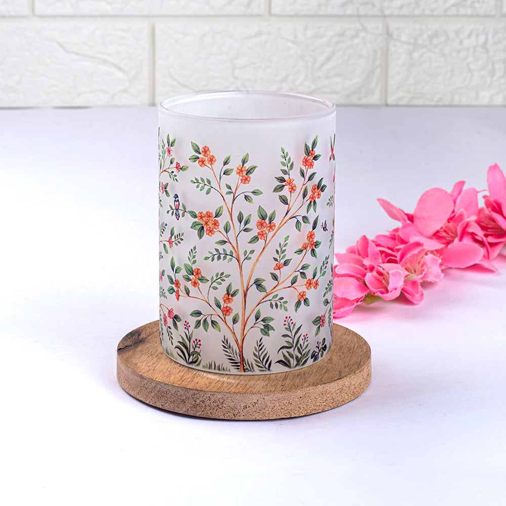 Forest of Greens Frosted mugs - Set of 4