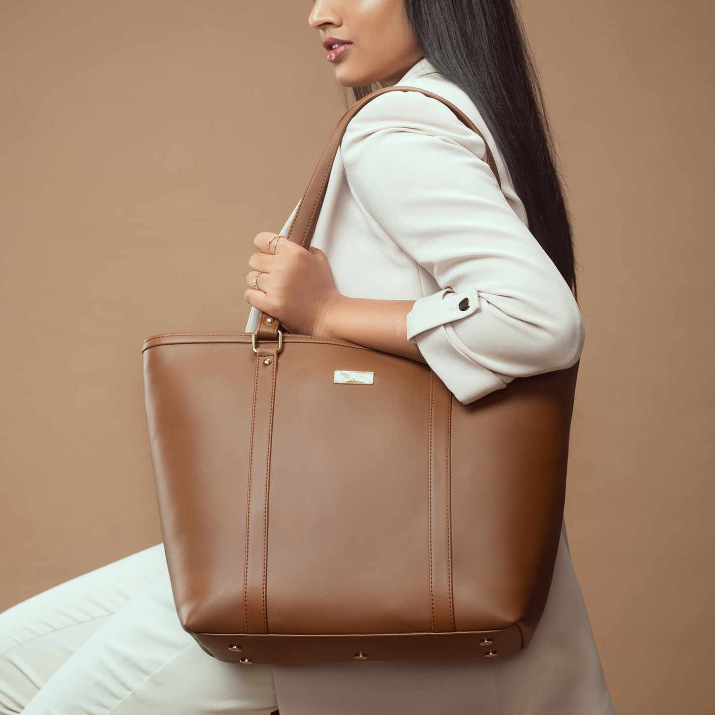 Mocha Elegance Tote bag