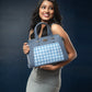 Sapphire Symmetry Handbag