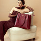Crimson Crush Aspire Tote bag