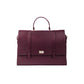 The Convertible Work Bag: Handbag, Backpack & Shoulder Tote - Burgundy Belle