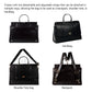 The Convertible Work Bag: Handbag, Backpack & Shoulder Tote - Charcoal Chic