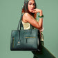 Emerald Elegance Amira Tote bag for 16" laptop