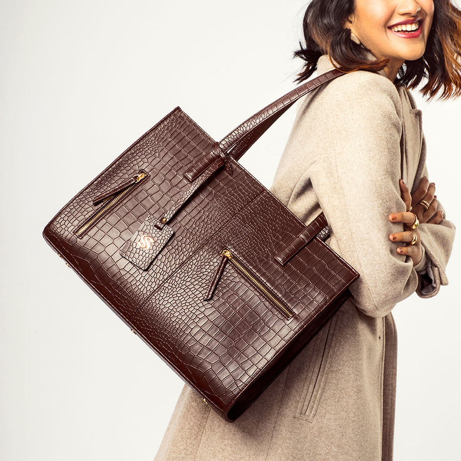 Office Bags for Women – Laptop Totes & Work Bags – Strokes by Namrata Mehta