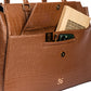 Mocha Elegance Grande Tote bag for 17" laptop