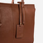 Mocha Elegance Valeria Tote bag for 14" laptop