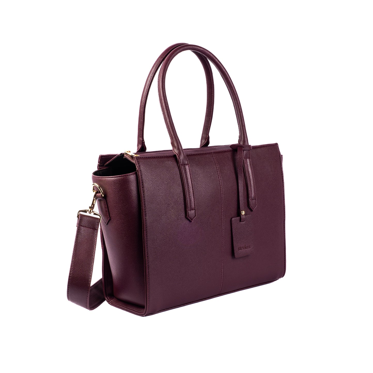 Burgundy Belle Valeria Tote bag for 14" laptop