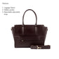 Mahogany Mystique Valeria Tote bag for 14" laptop