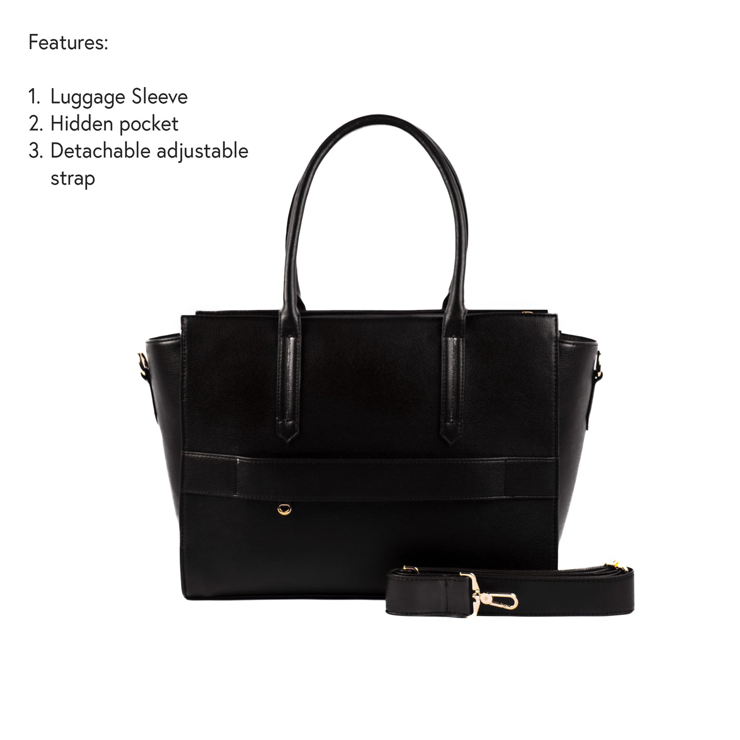 Charcoal Chic Valeria Tote bag for 14" laptop