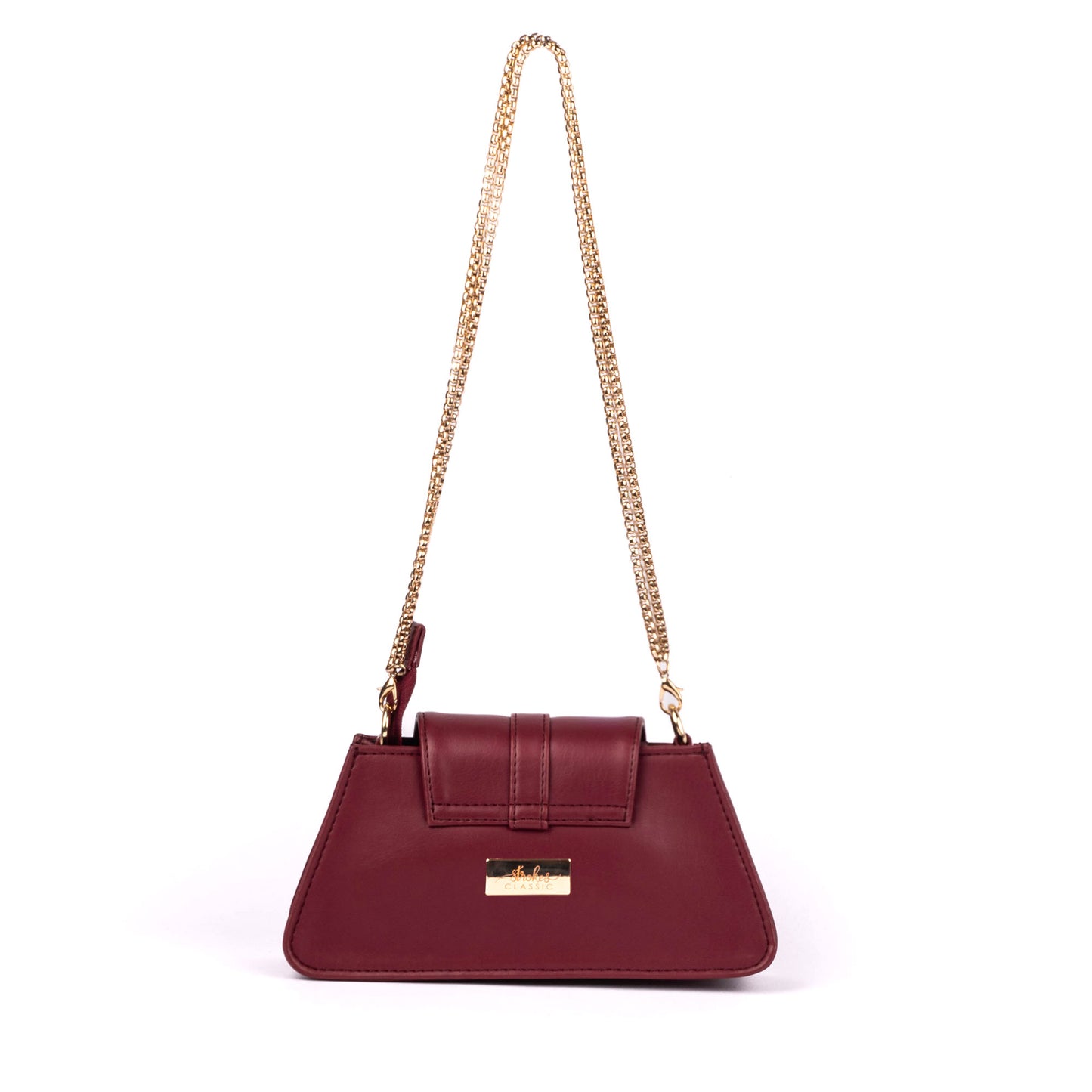 Crimson Crush Mini Baguette Bag