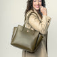 Olive Opulence Cresta Tote bag for 16" laptop