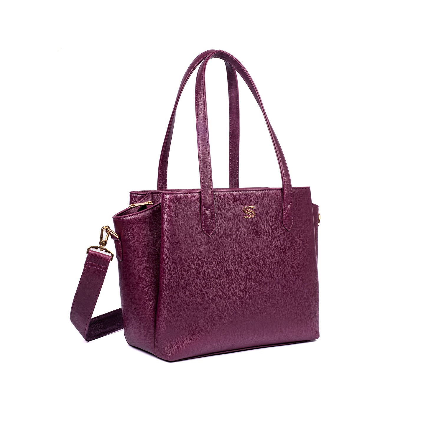 Burgundy Belle Cresta Tote bag for 16" laptop