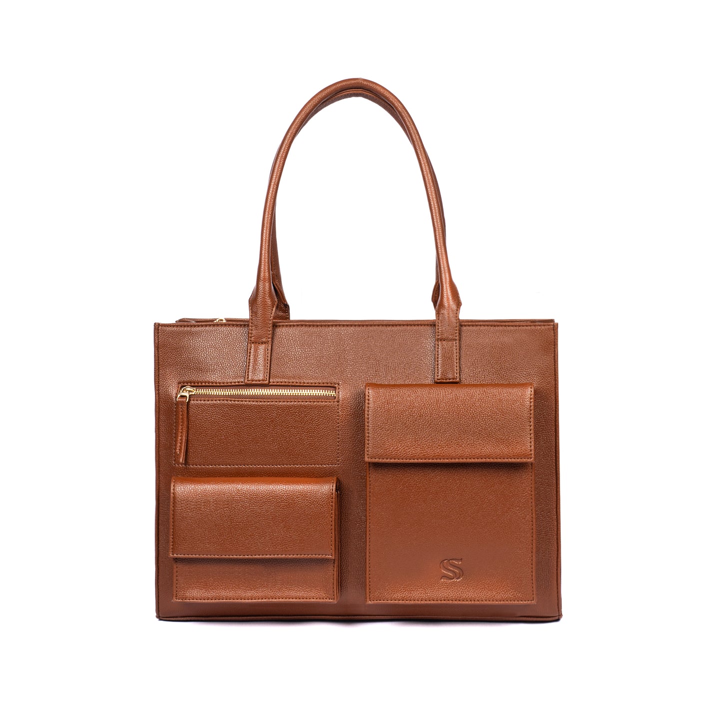 Mocha Elegance Maison Élan Tote bag for 16" laptop