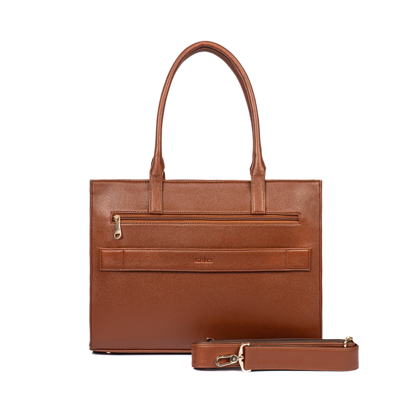 Mocha Elegance Maison Élan Tote bag for 16" laptop