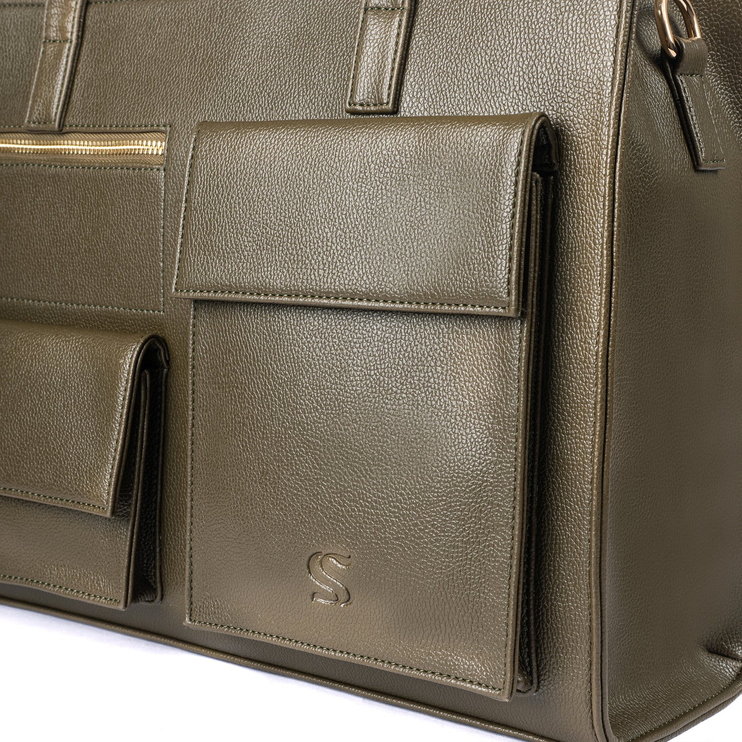 Olive Opulence Maison Élan Tote bag for 16" laptop