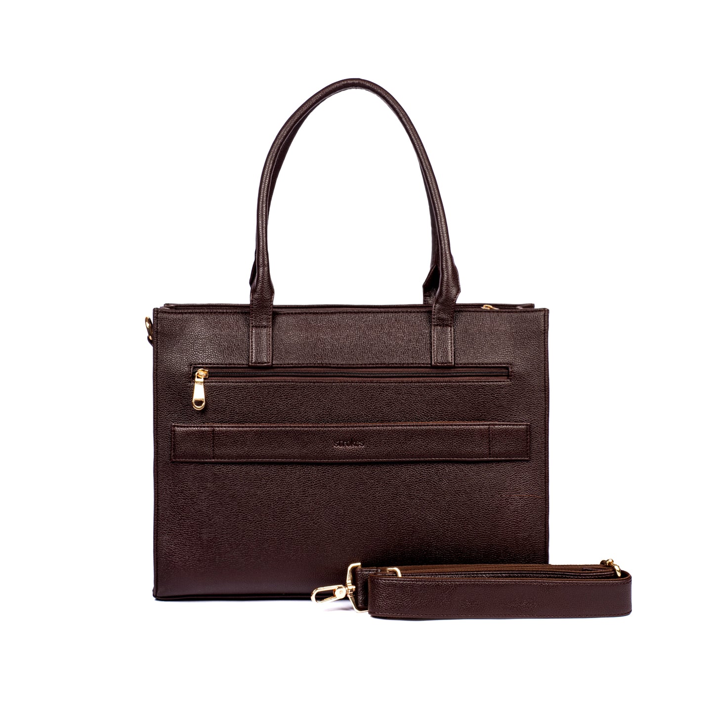 Mahogany Mystique Maison Élan Tote bag for 16" laptop