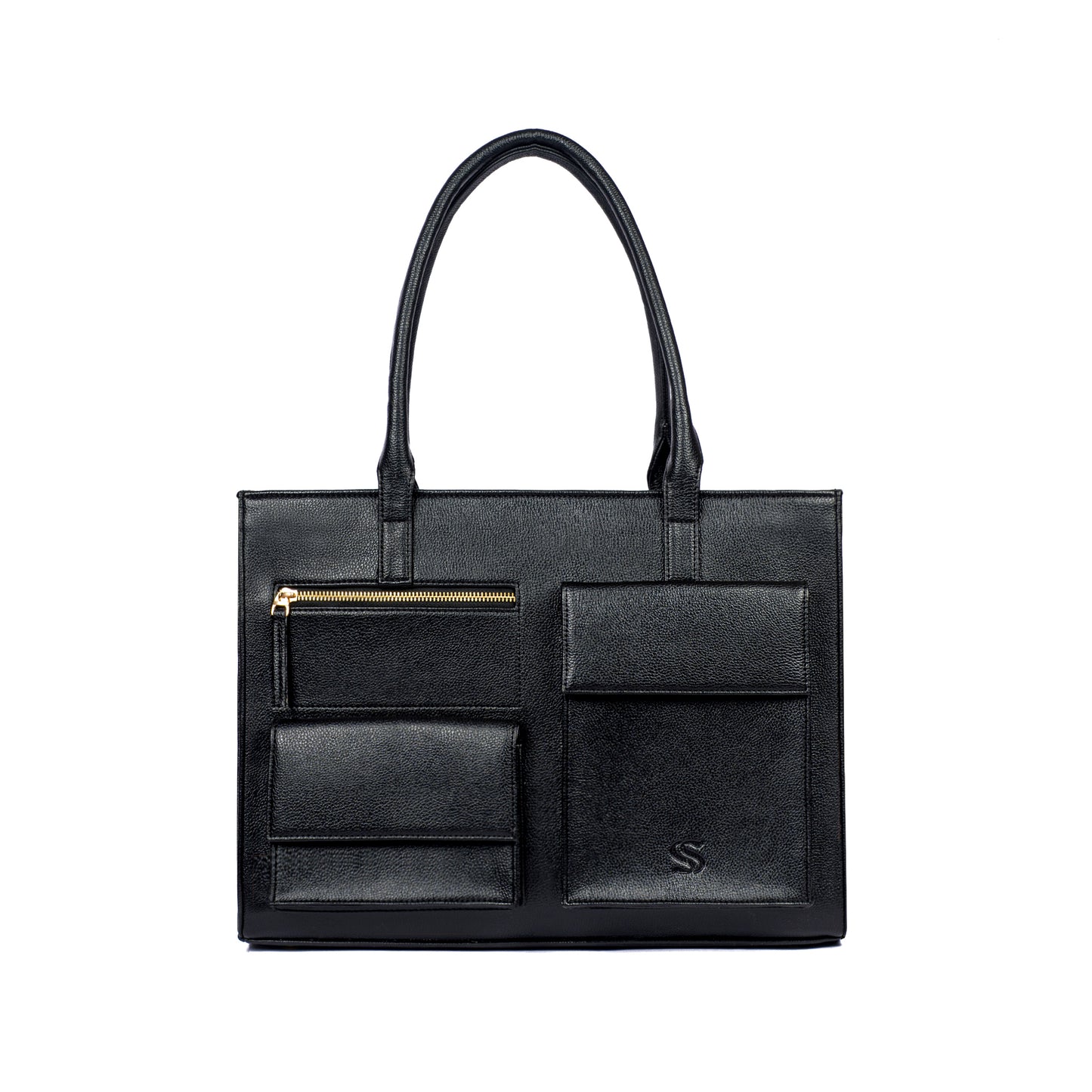 Charcoal Chic Maison Élan Tote bag for 16" laptop