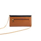 Charcoal Caramel Clutch Wallet cum Sling