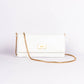 Snow White Clutch Wallet cum Sling