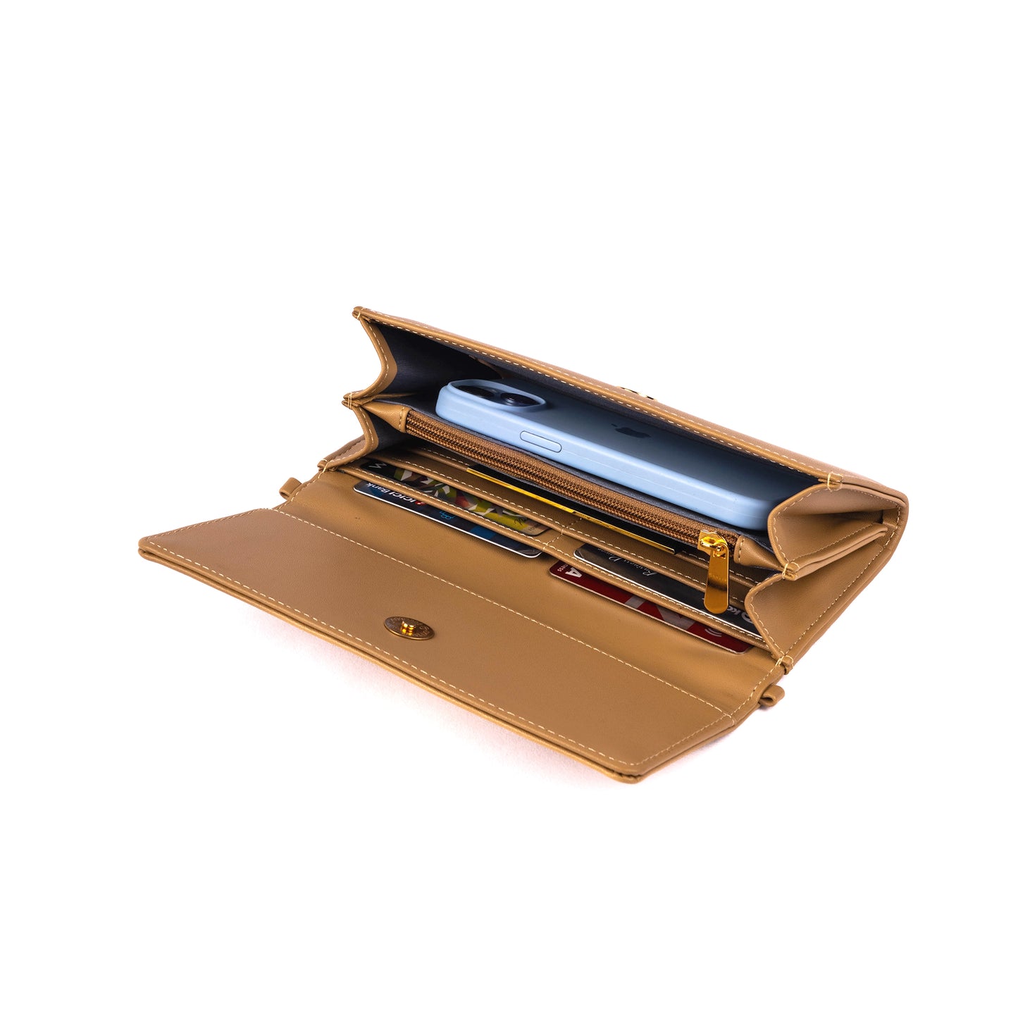 Latte Luxe Clutch Wallet cum Sling