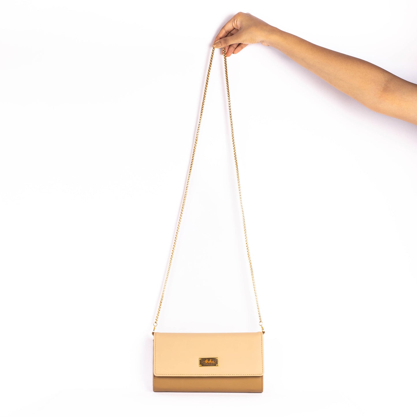 Latte Luxe Clutch Wallet cum Sling