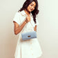 Manor Blue Clutch Wallet cum Sling