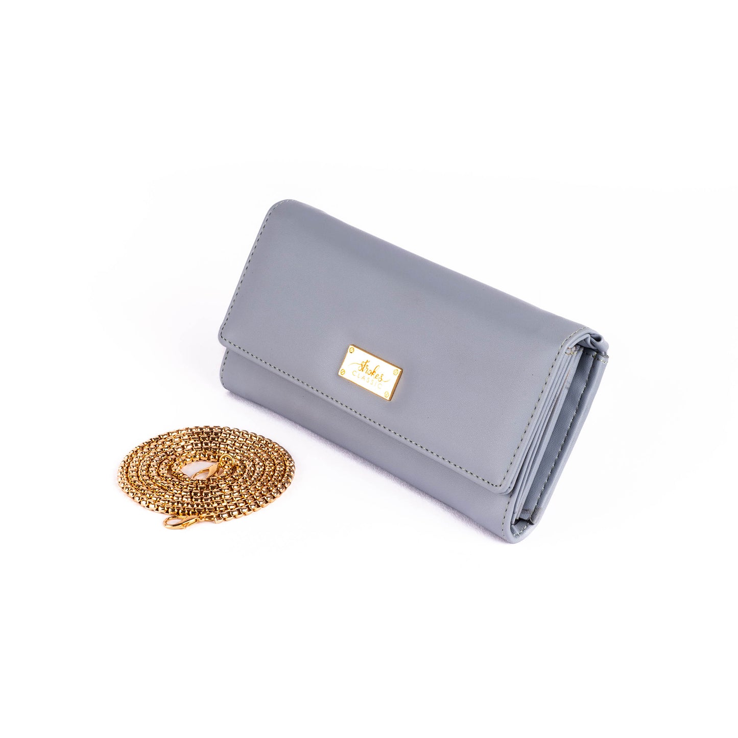 Manor Blue Clutch Wallet cum Sling