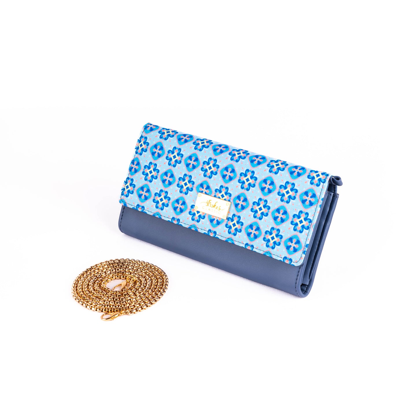 Sapphire Symmetry Clutch Wallet cum Sling