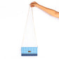 Sapphire Symmetry Clutch Wallet cum Sling