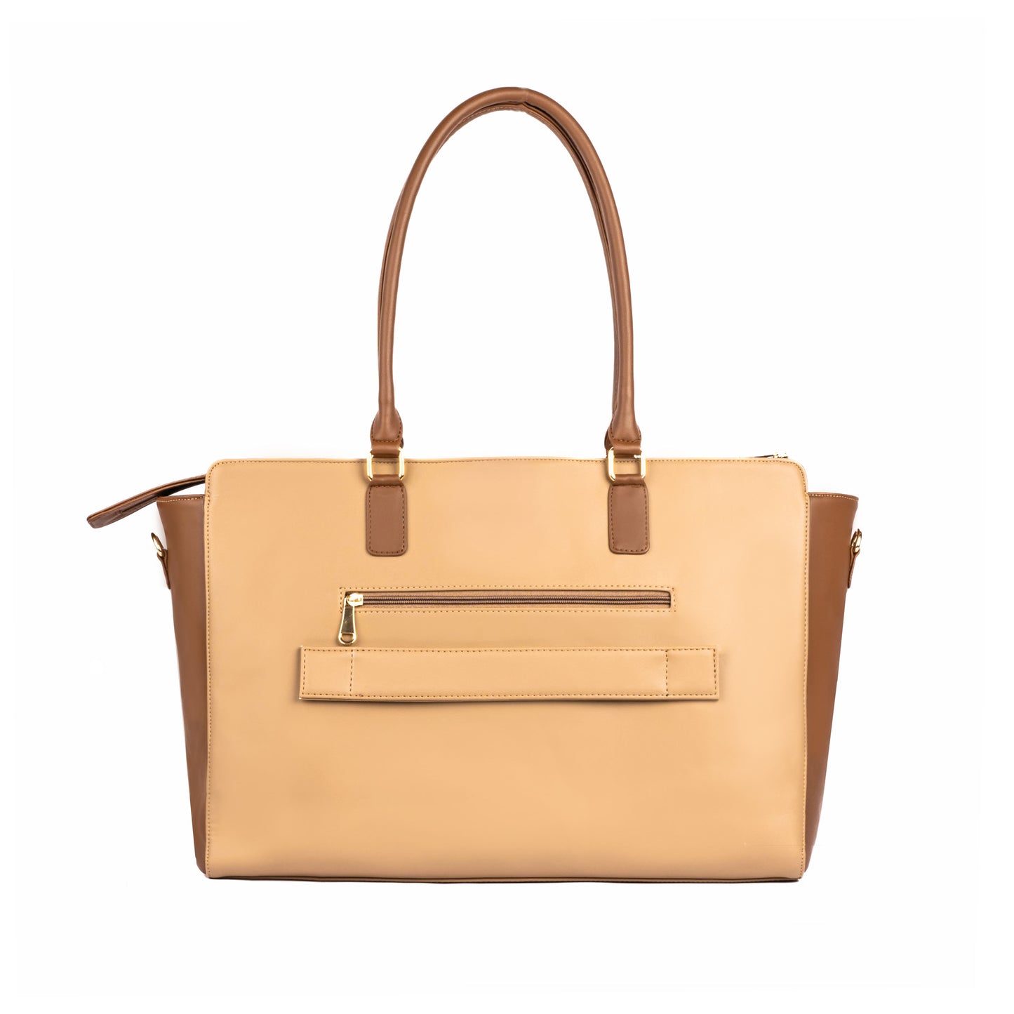 Cinnamon Cocoa Oversized Tote bag for 17" laptop