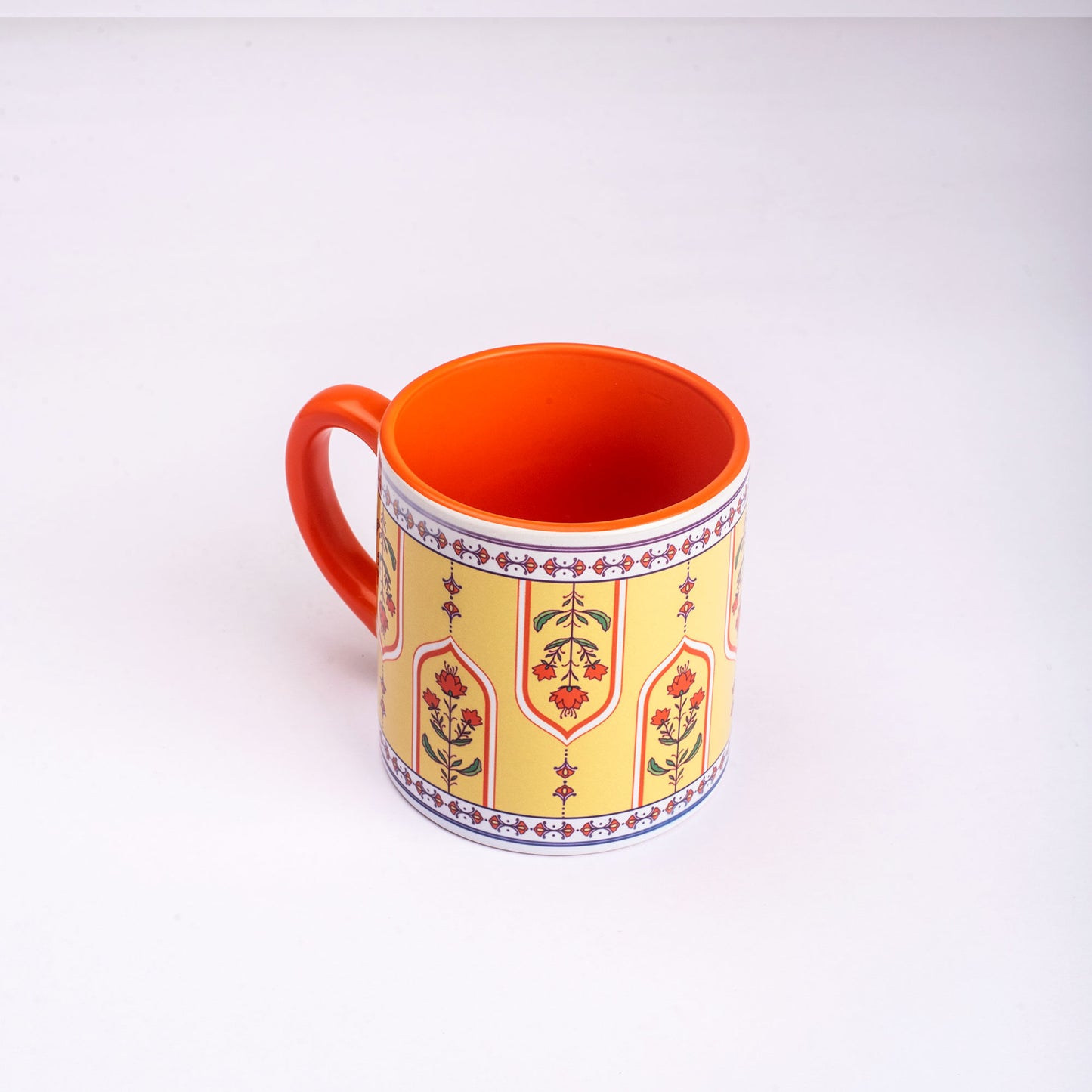 Marigold Melody Ceramic Tea cups - Set of 4