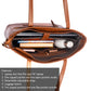 Mocha Elegance Aurea Tote bag for 16" laptop