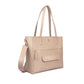 Almond Crème Aurea Tote bag for 16" laptop