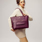 Burgundy Belle Aurea Tote bag for 16" laptop