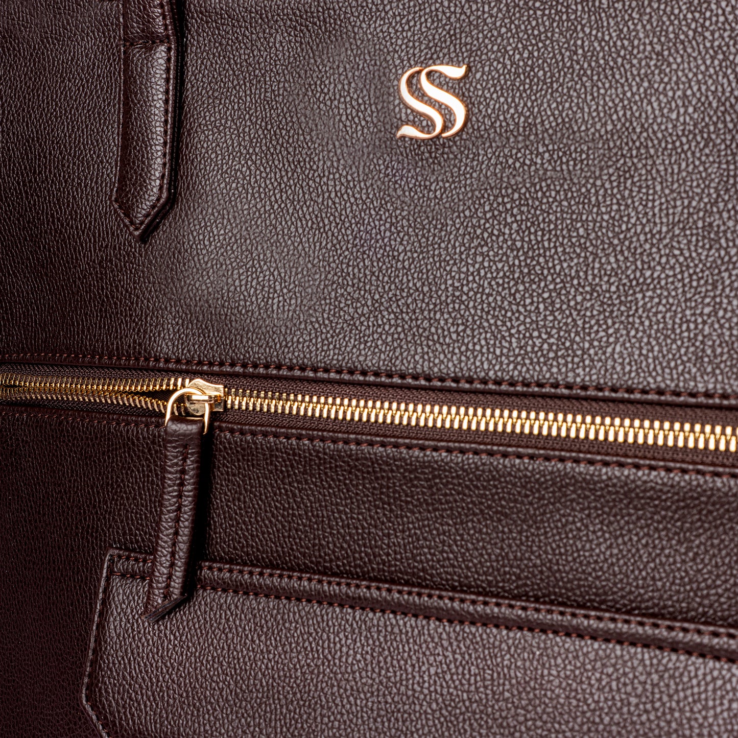 Mahogany Mystique Aurea Tote bag for 16" laptop