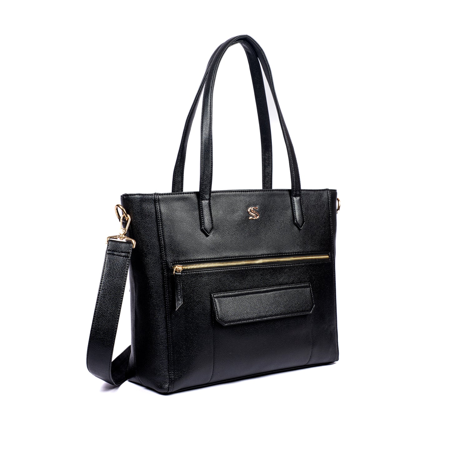 Charcoal Chic Aurea Tote bag for 16" laptop
